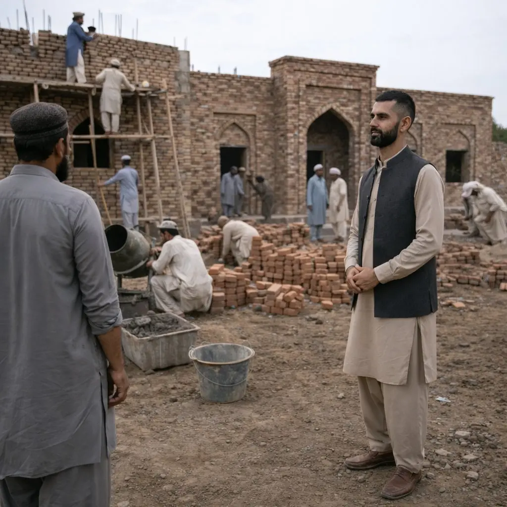 Mosque Construction in Pakistan